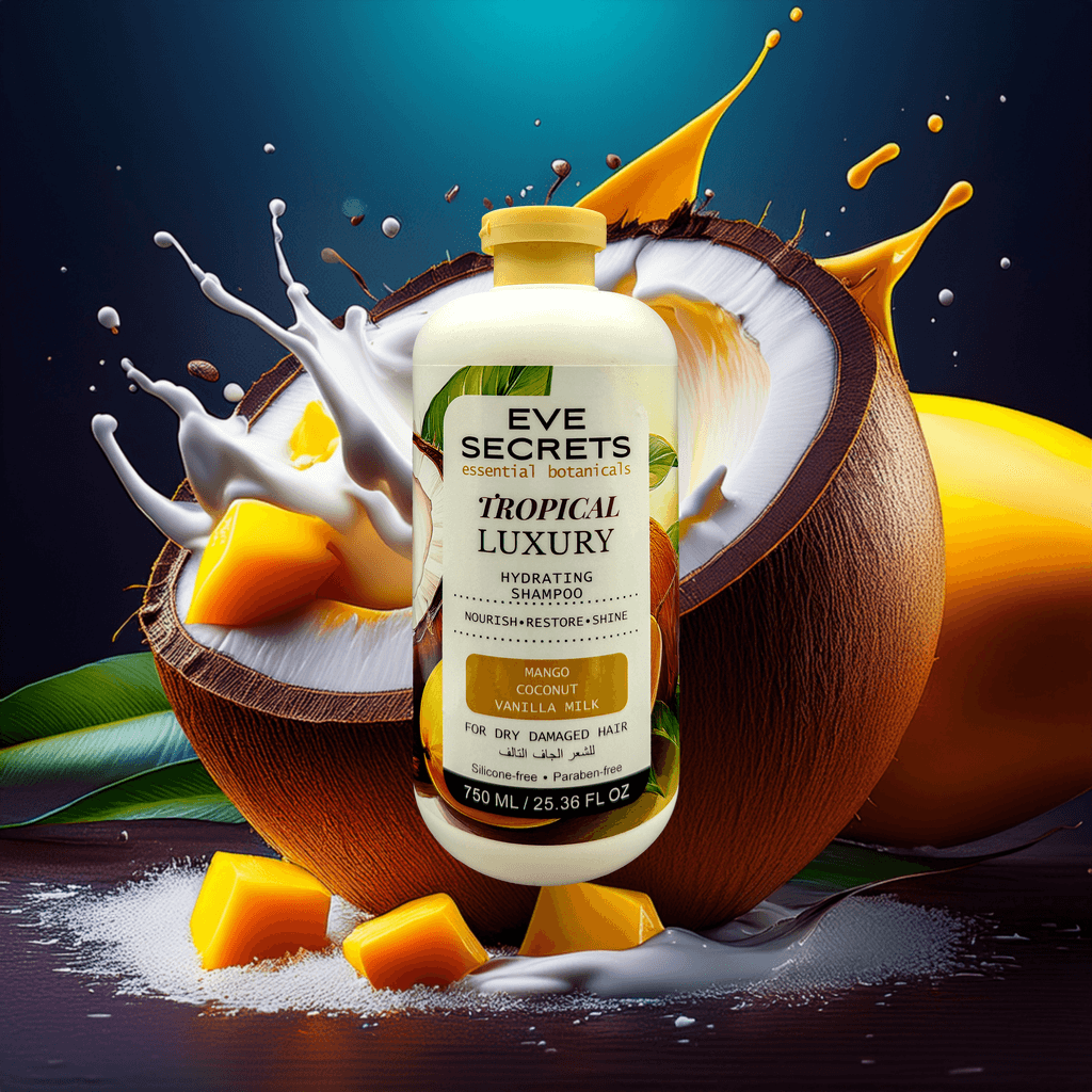 Eve Secrets Shampoo – Tropical Luxury Hydrating 750 ml 2