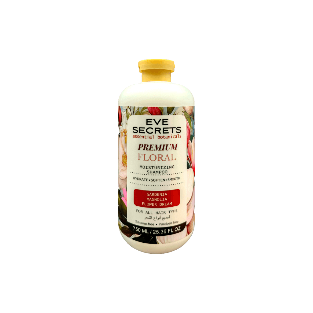 Eve Secrets Shampoo – Premium Floral Moisturizing 750 ml 1