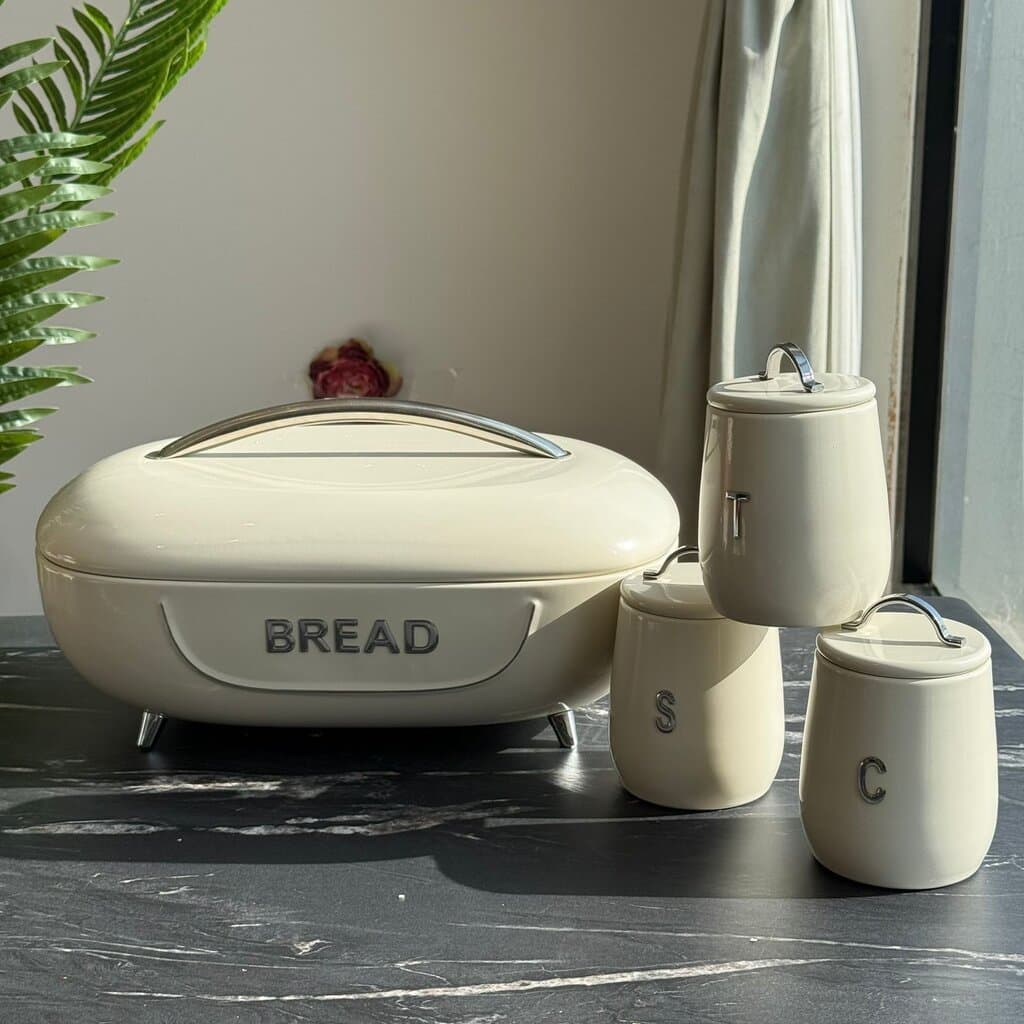 Modern Ribbed Kitchen Storage Set (4-Piece) 13