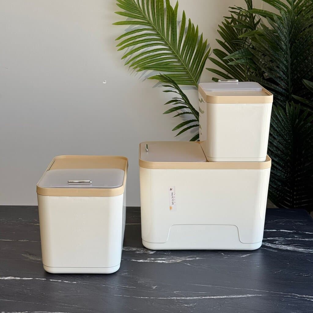 3-Sized Multi-Purpose Storage Container with Slide-Top Lid 2