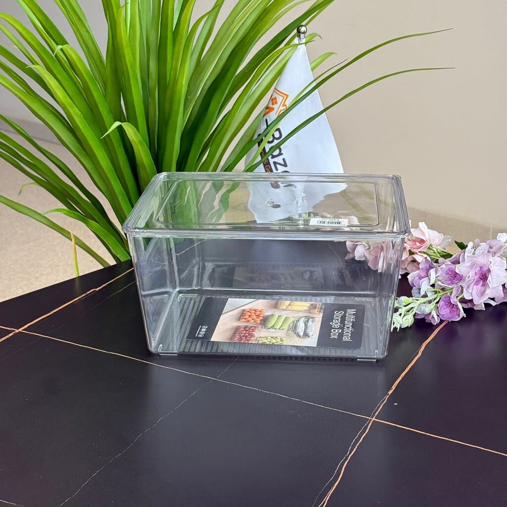 3- Sized Clear Acrylic Storage Boxes 6