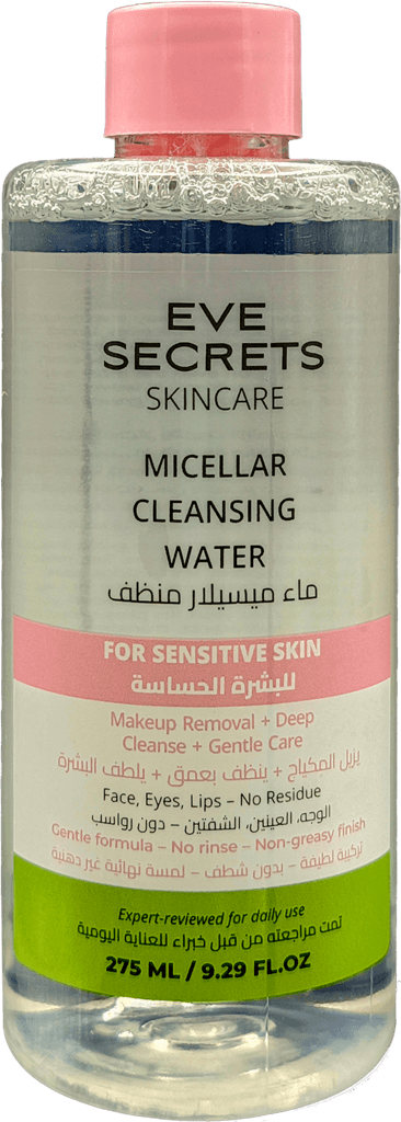 Eve Secrets Micellar Cleansing Water – 275 ml 1