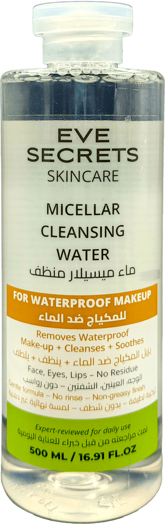 Micellar Cleansing Water – Waterproof 500 ml 1