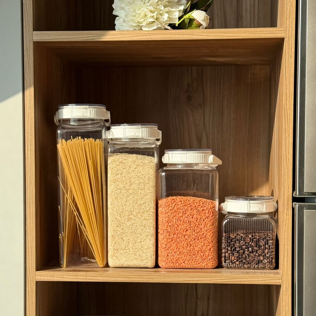 Multi-Purpose Airtight Food Storage Jars 2
