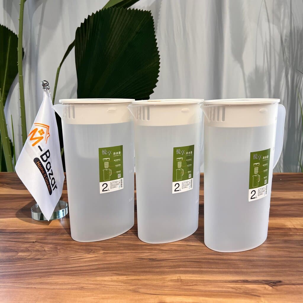 Durable Water And Juice Plastic Pitcher 1