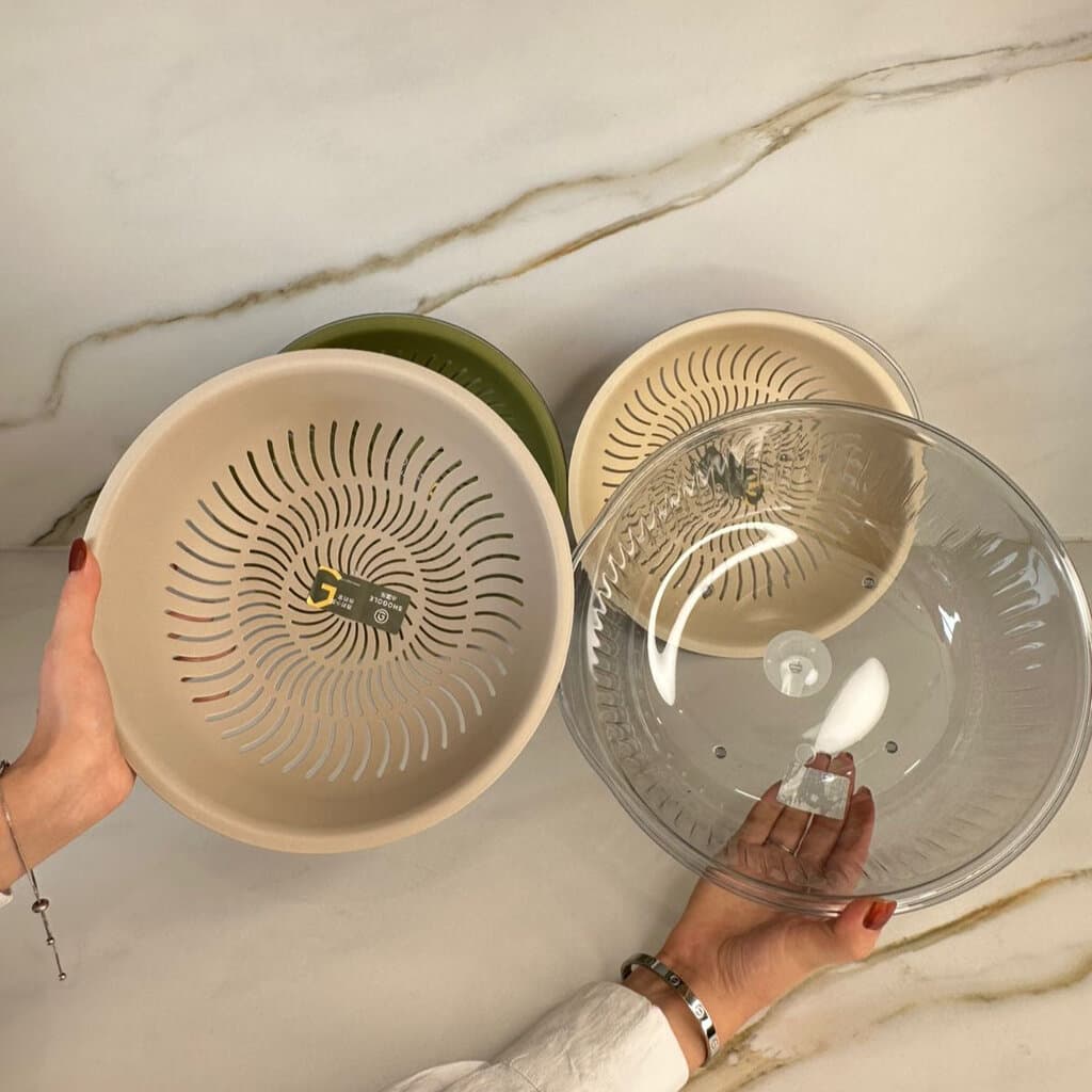 Double Layer Round Multi-Purpose Basket 4