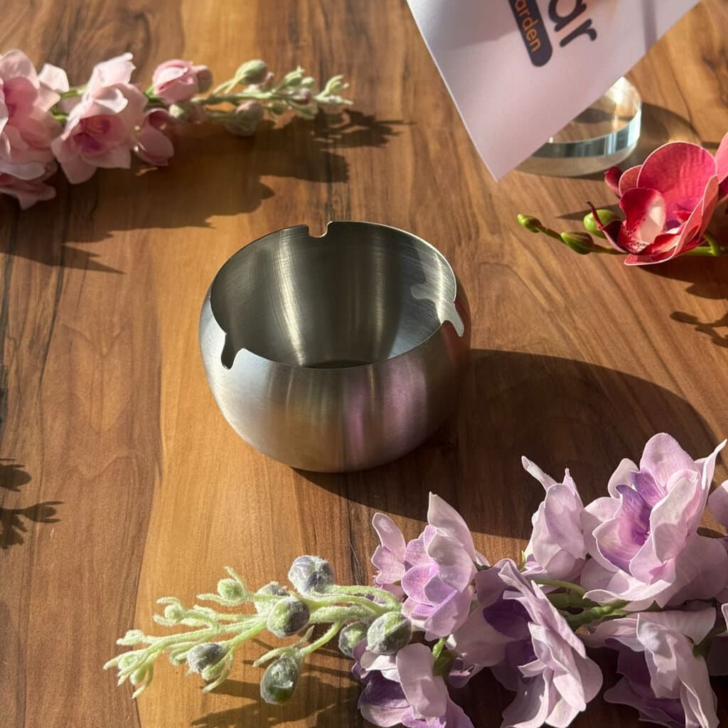 Modern Metallic Ashtray Collection - Trio Color Selection 1