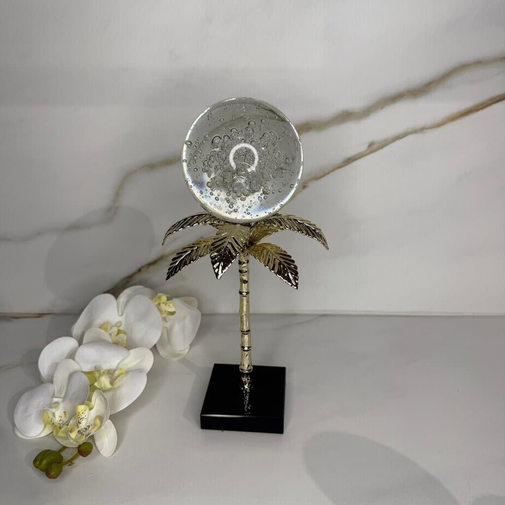 Gold Palm Decorative Ornament 11