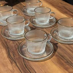 Modern Elegance Gold-Rim Teacup Collection — photo 5