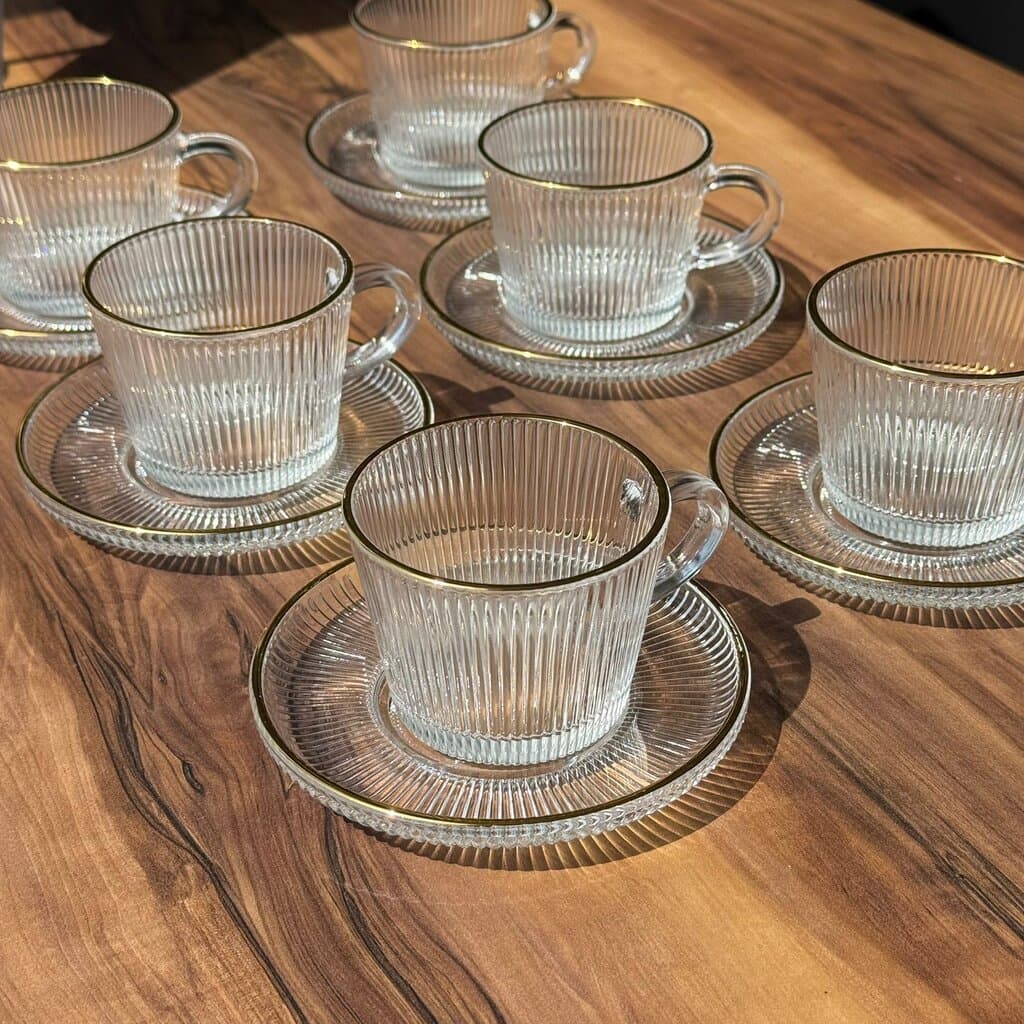 Modern Elegance Gold-Rim Teacup Collection — photo 5