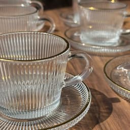Modern Elegance Gold-Rim Teacup Collection — photo 4