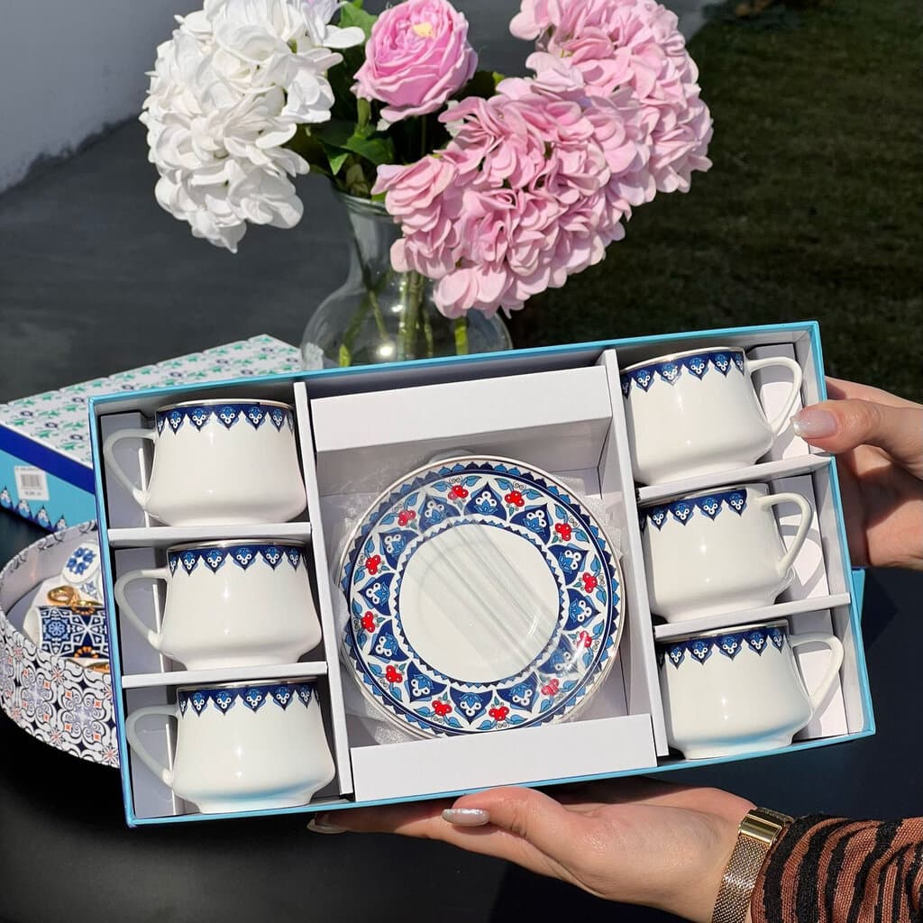6 PCS Coffee Cup Set 1
