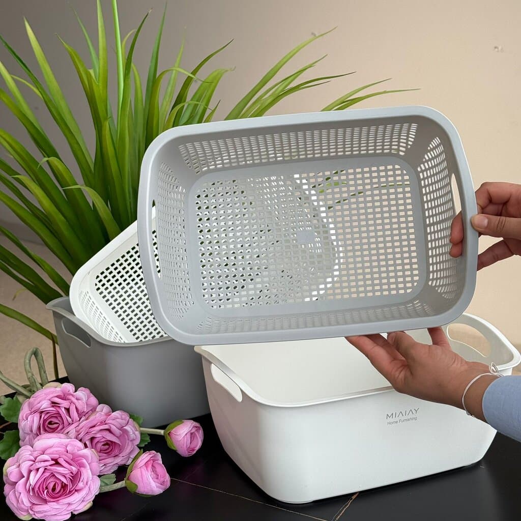 سەبەتەی ئاوەڕۆی پلاستیکی دوو چینە 7