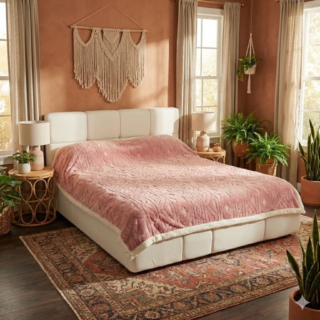 Ultra-Soft Reversible Plush Blanket 2