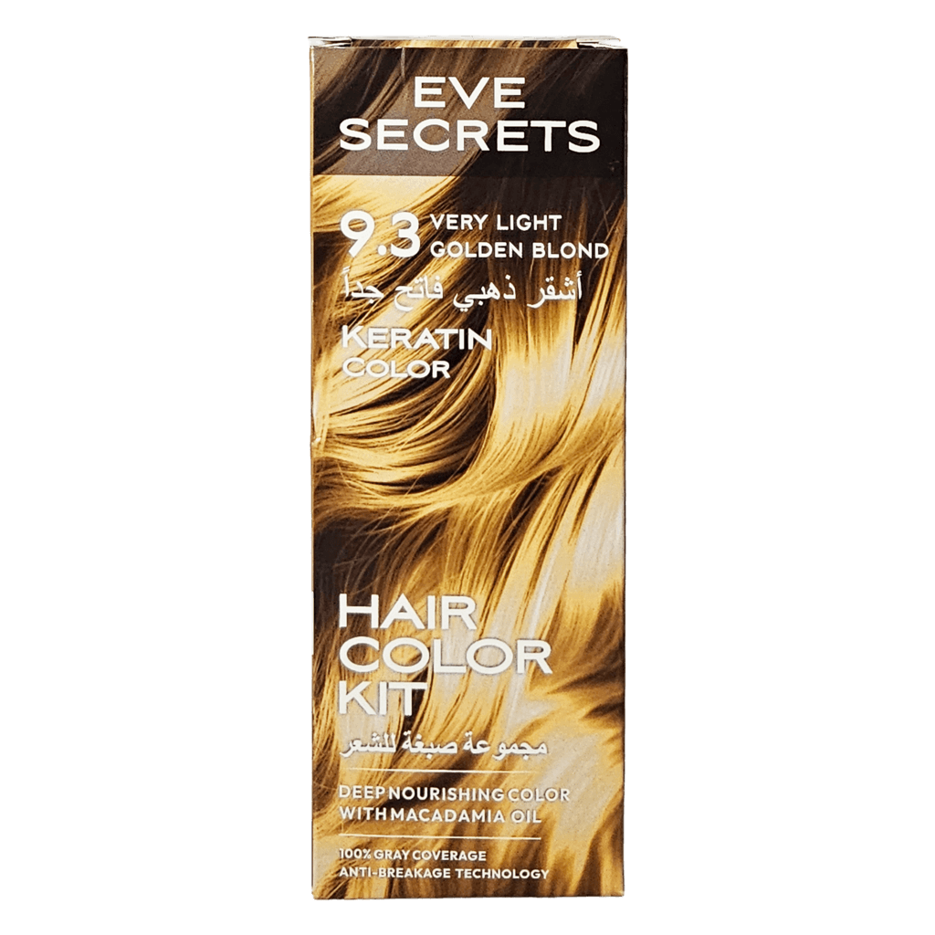Eve Secrets Hair Color 9.3 – Very Light Golden Blonde 1