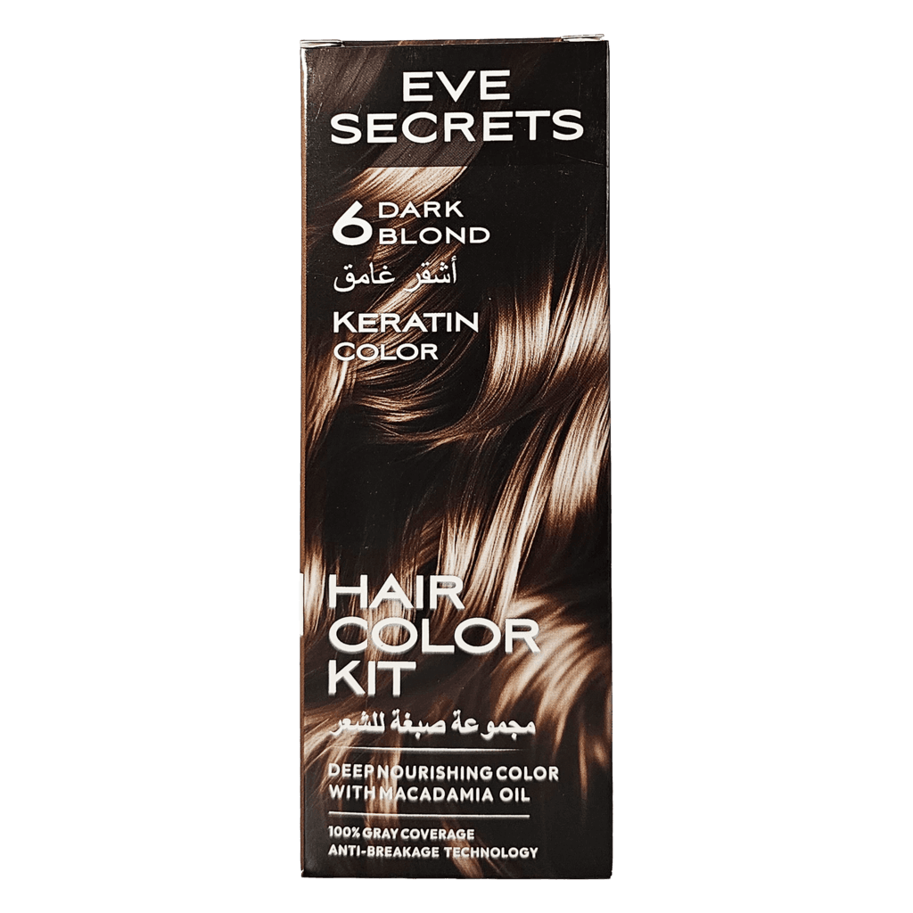 Eve Secrets Hair Color 6 – Dark Blonde 1