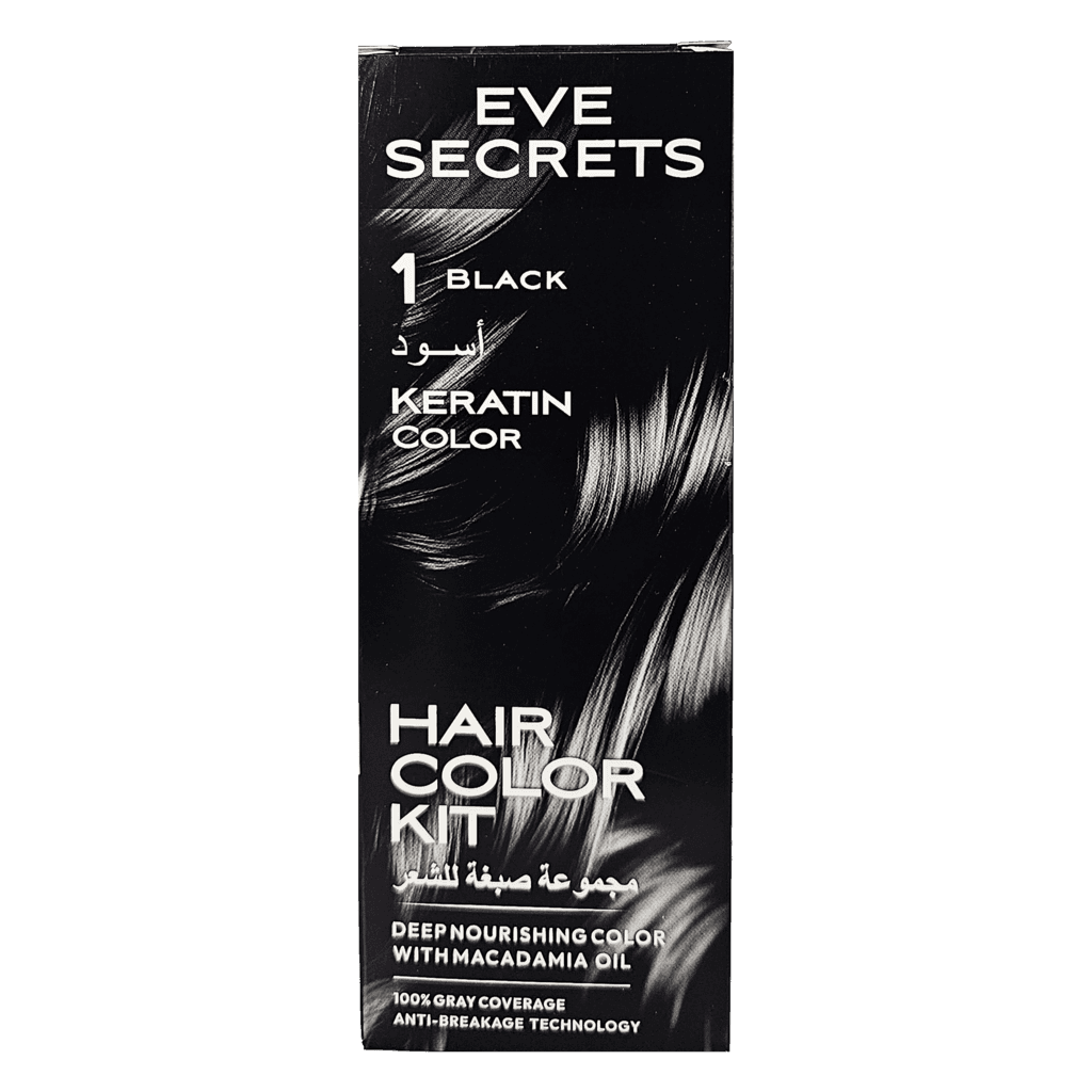 Eve Secrets Hair Color 1 – Black 1
