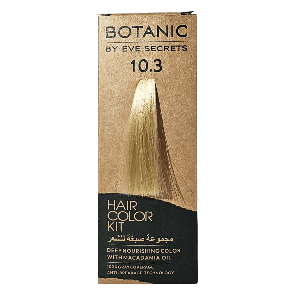 Botanic Hair Color 10.3 – Extra Light Golden Blonde 1