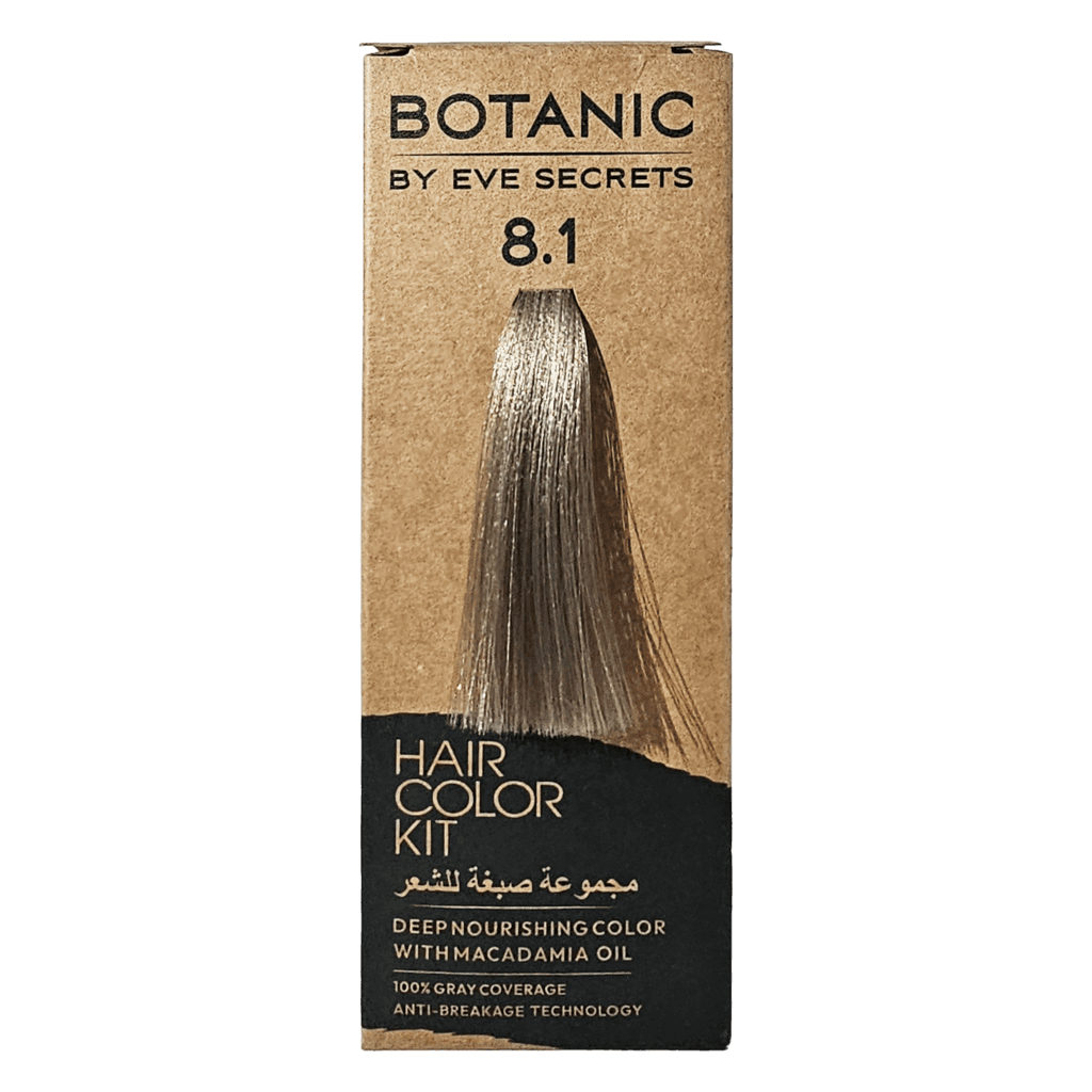 Botanic Hair Color 8.1 – Light Ash Blonde 1