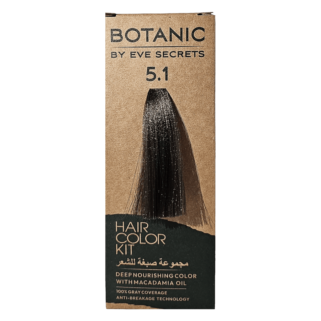 Botanic Hair Color 5.1 – Light Ash Brown 1