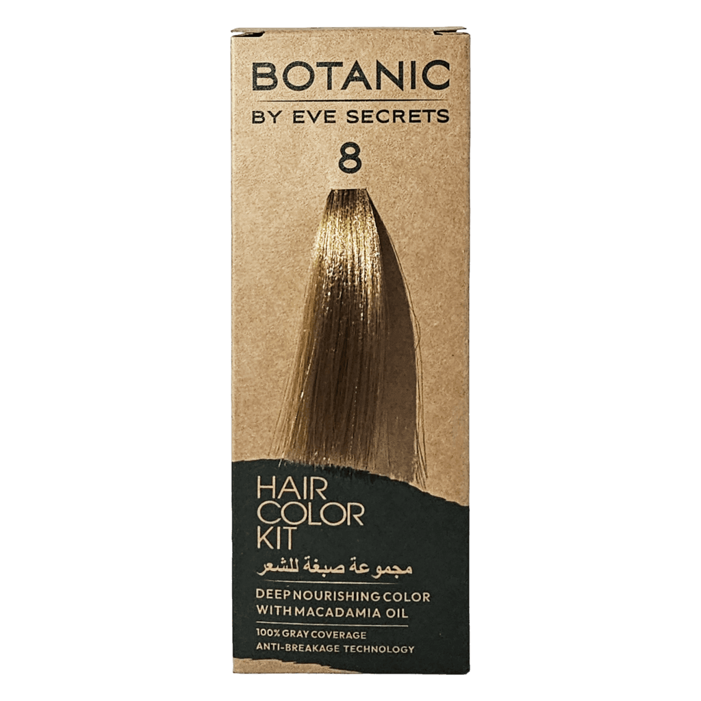 Botanic Hair Color 8 – Light Blonde 1