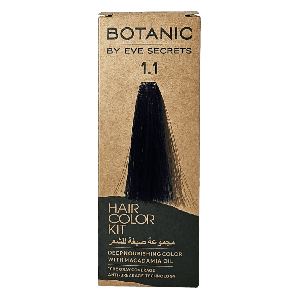 Botanic Hair Color 1.1 – Blue Black 1