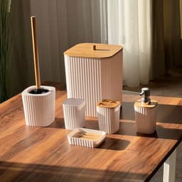 6 PCS Modern Bathroom Accessories Set — photo 2