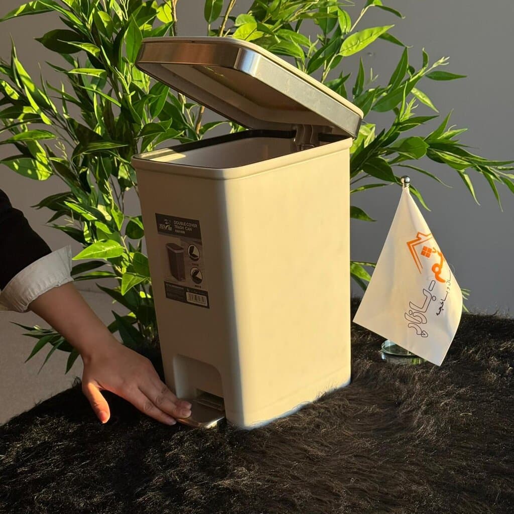 Luxury Pedal & Press Waste Bin 8
