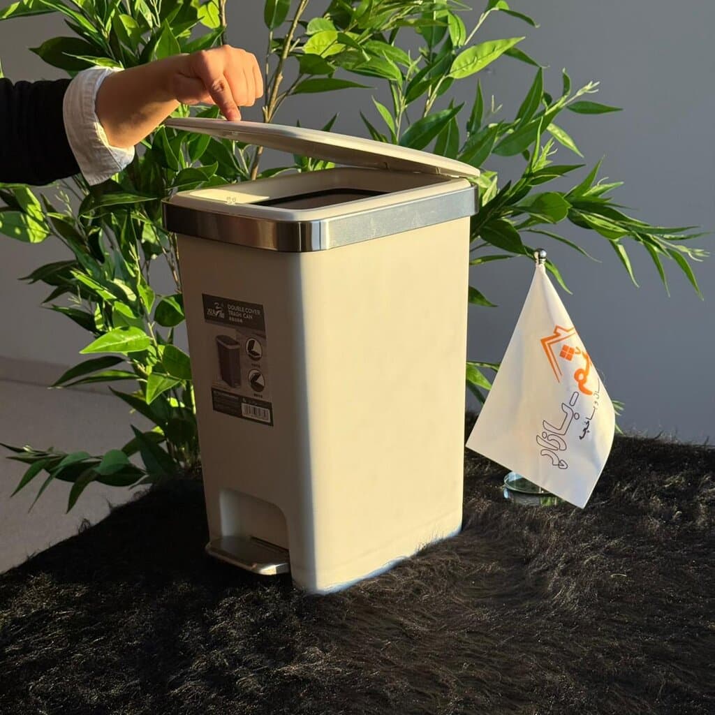 Luxury Pedal & Press Waste Bin 9