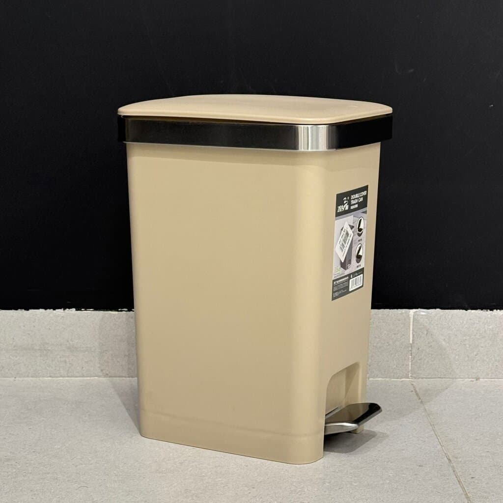 Luxury Pedal & Press Waste Bin 14