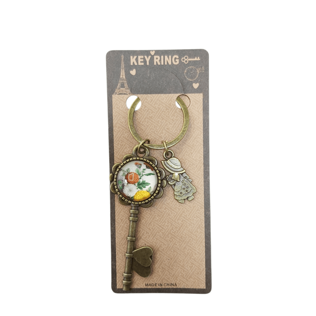 Key Chain 3 - Lady (Gold) 1