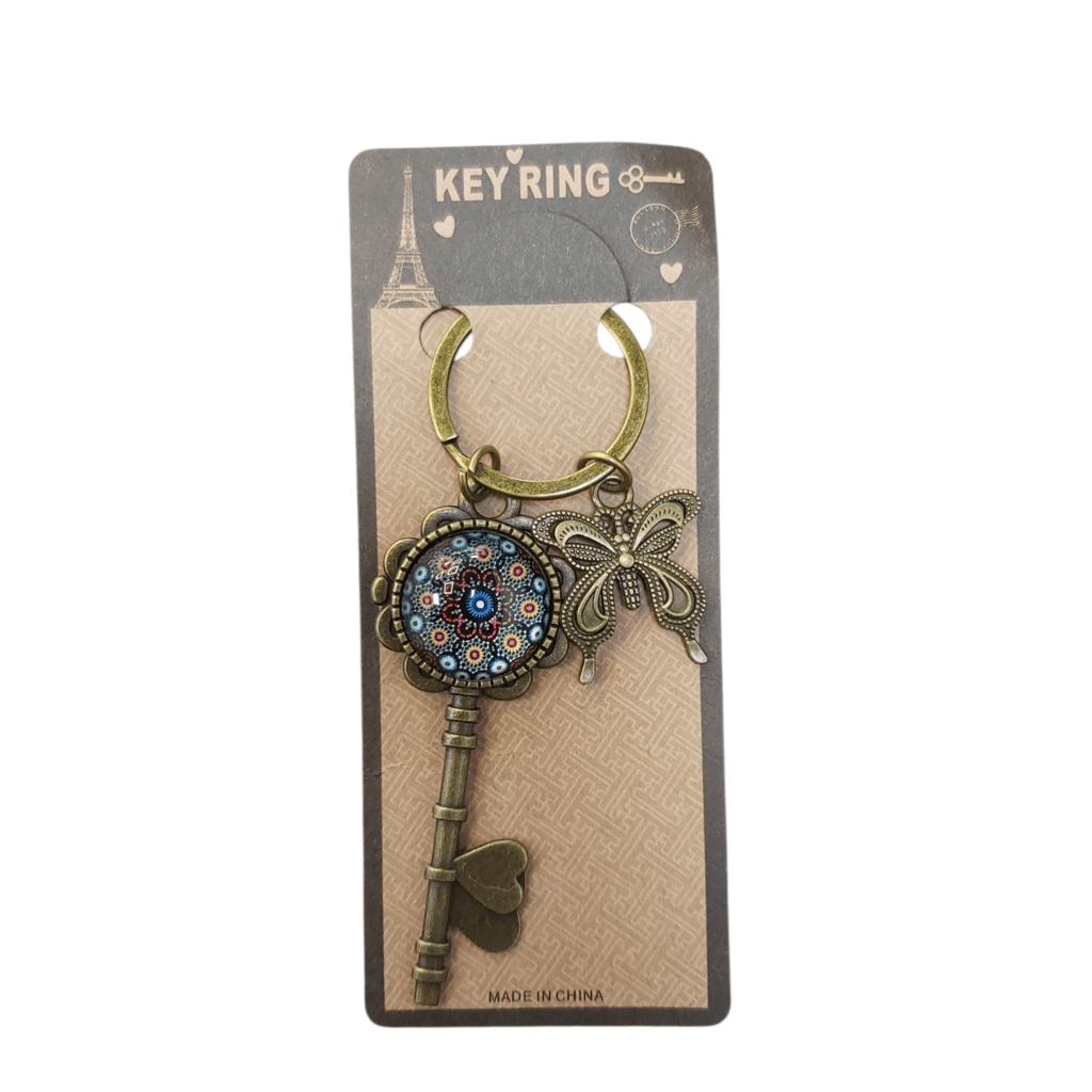 Key Chain 7 - Butterfly (Gold) 1