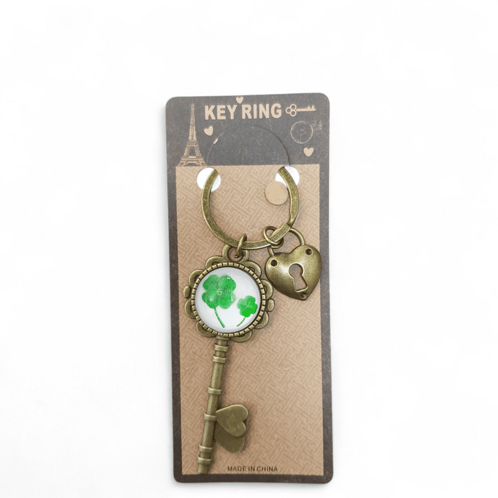 Key Chain 2 - Heart Lock (Gold) 1