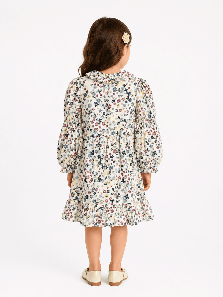 Anna Carino Girls' Elegant Pure Cotton White Dress - 2 years 2