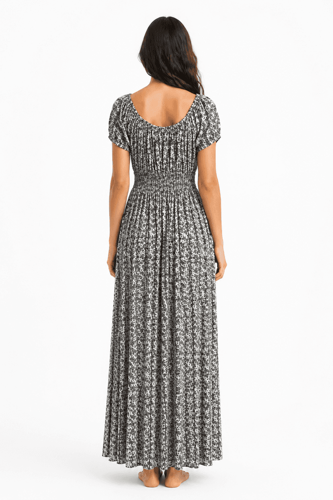 BIGDART Women's Pure Cotton Casual Dress - Black (M) 2