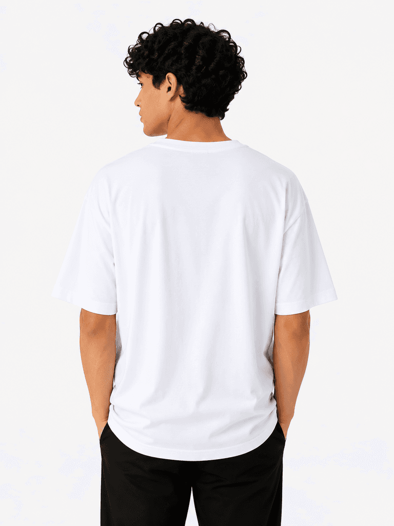 U.S. Polo Assn. Men's Classic Pure Cotton Crew Neck T-Shirt - White (M) 2