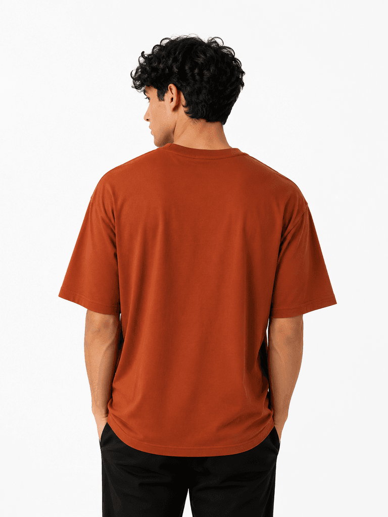 Lacoste Men's Classic Premium Cotton T-Shirt - Burnt Orange (M) 2