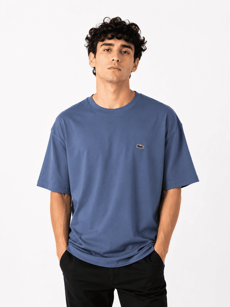 Lacoste Men's Classic Premium Cotton T-Shirt - Blue (M) 1