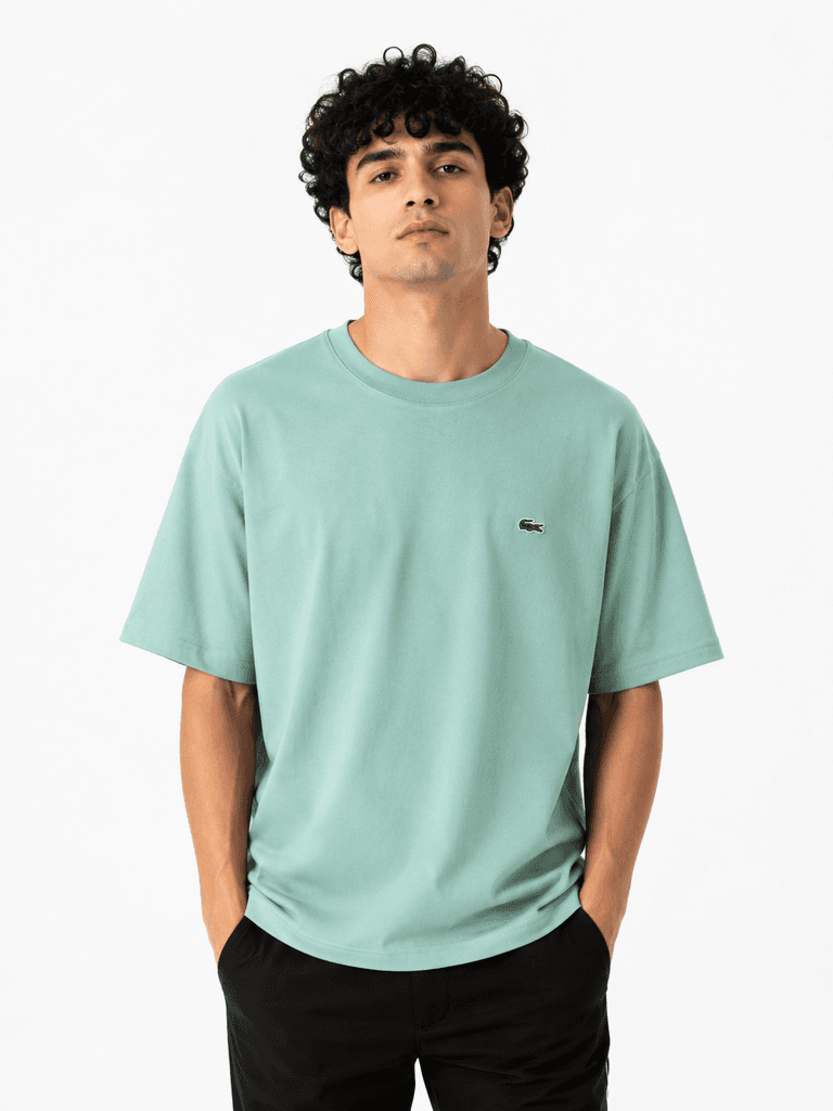 Lacoste Men's Classic Premium Cotton T-Shirt - Mint Green (M) 1