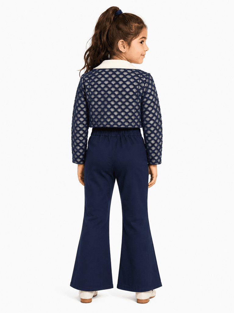 Mia Lia Girls' 3-Piece Fashion Outfit Set - Navy Blue, Size 7 years 2