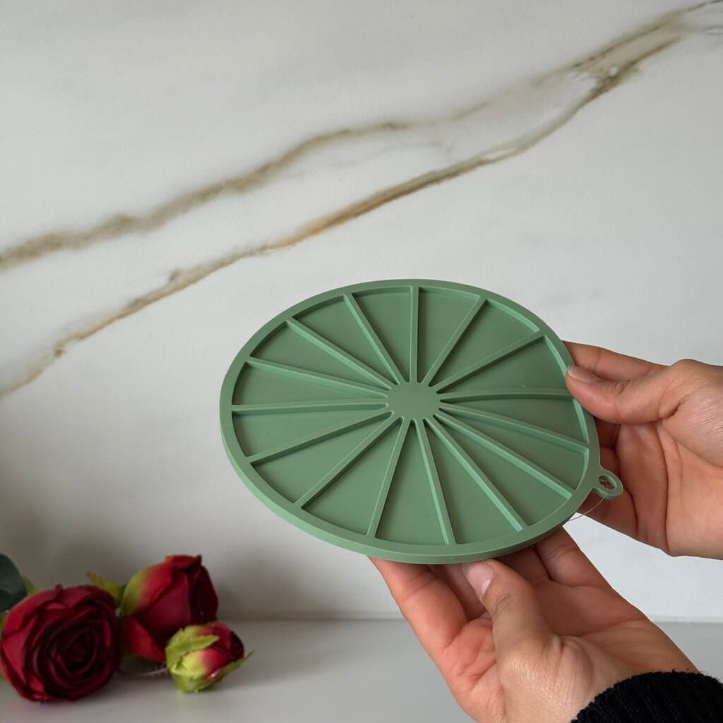 Heat-Resistant Silicone Trivet Mat 5