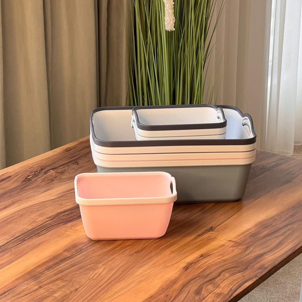 Multi-purpose Pastel Storage Basket 6