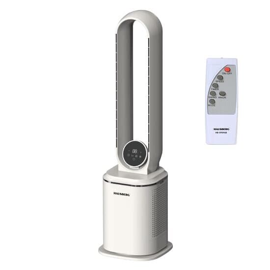 Hausberg DIGITAL TOWER FAN - White 1