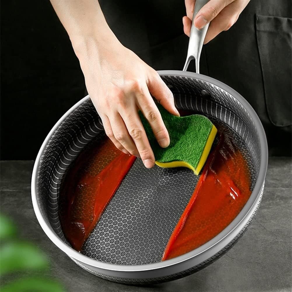 Hausberg Stainless Steel Frying Pan - 26cm 6