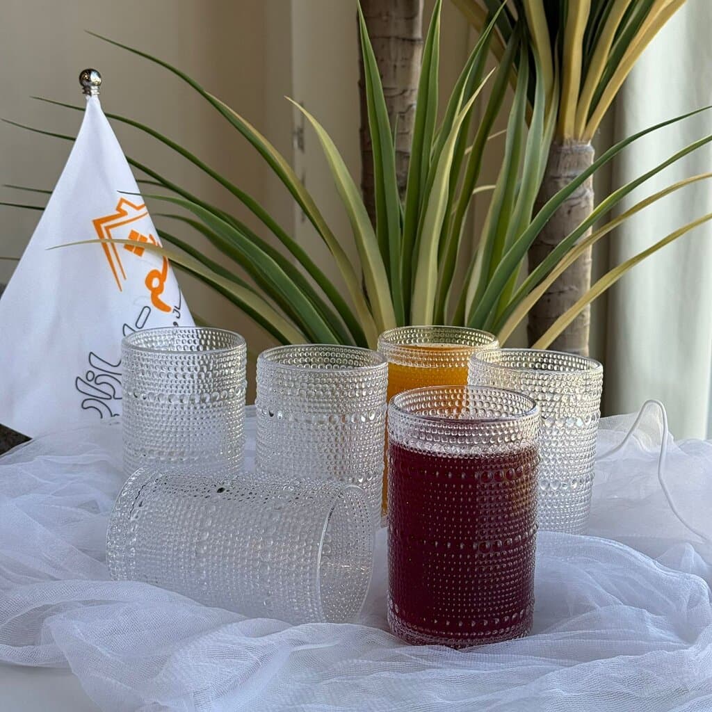 Modern Clear Glassware Set 10