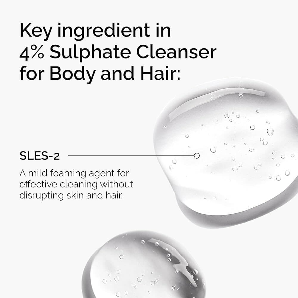 The Ordinary 4% Sulphate Cleanser for Body & Hair  (240ml) 2