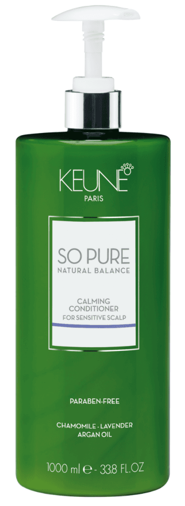 Keune So Pure Natural Moisturizing Shampoo for Dry Hair, Sulfate-Free, 1 Liter - Green 1