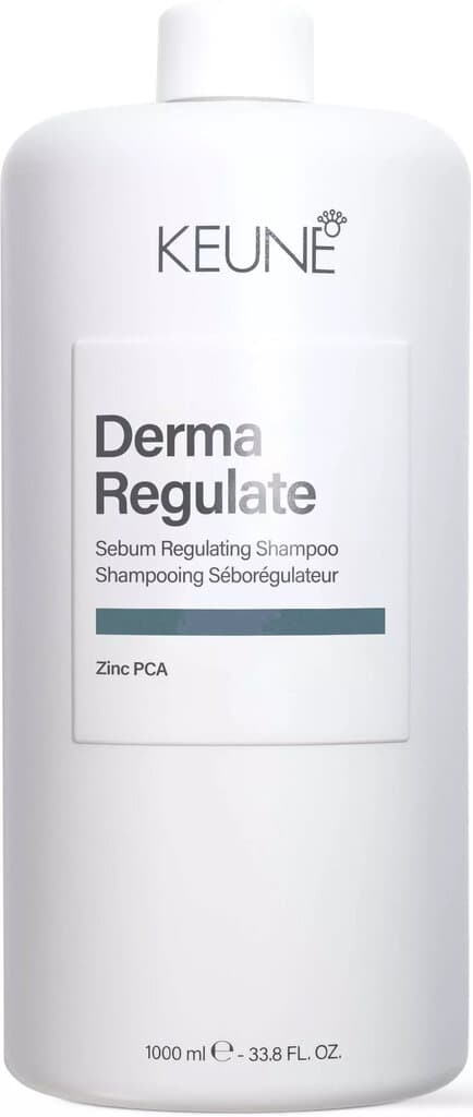 Keune Derma Regulate Shampoo 1000ml - Balancing Sebum Control for Oily Scalp 1