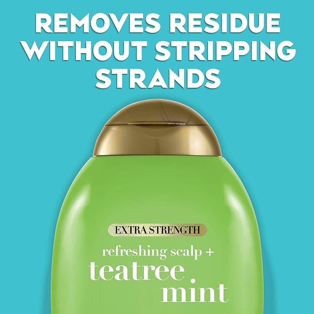 OGX Extra Strength Refreshing Scalp + Tea Tree Mint Shampoo - Green (13oz) 3