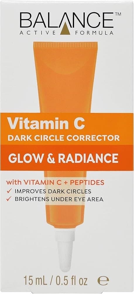 Balance Active Formula Vitamin C Glow & Radiance Dark Circle Corrector with Peptides, 15ml 1
